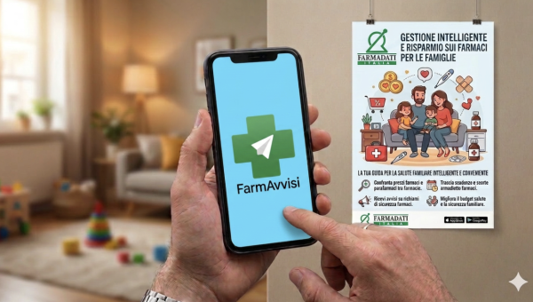 FARMAVVISI: gestione farmaci sicura e intelligente per tutta la famiglia